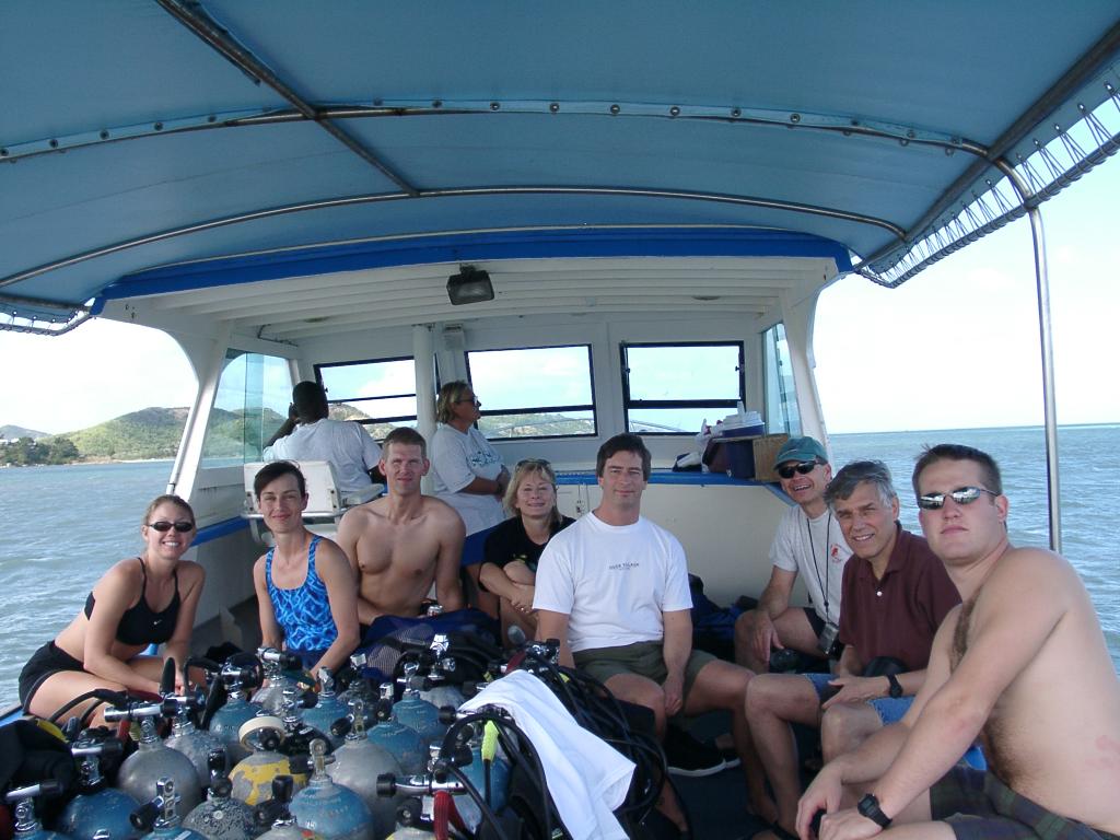 Antigua Dive Boat